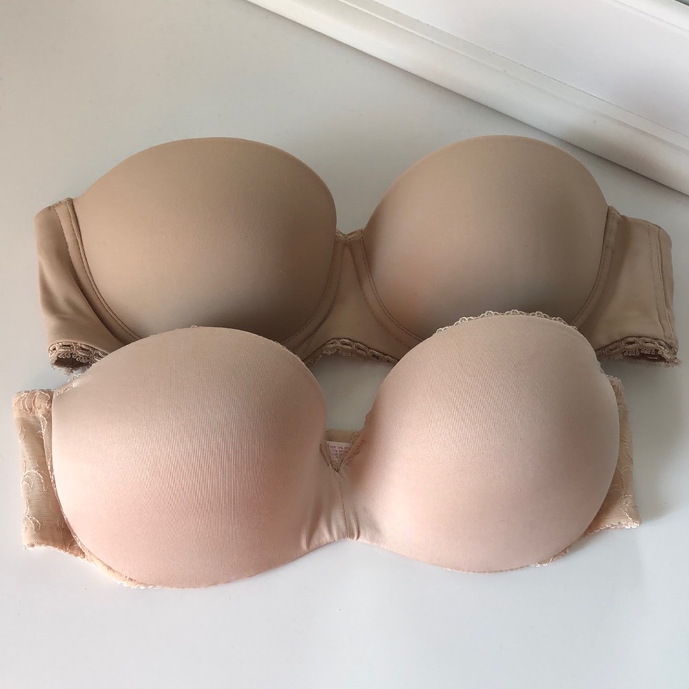 Strapless Bra Set